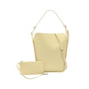 Balenciaga North South Tote Bag Leather Yellow
